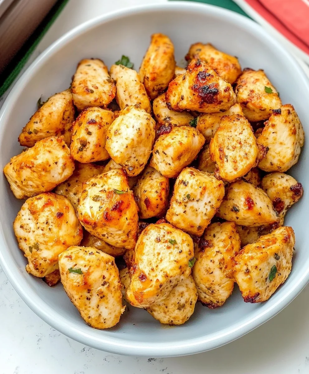 Air Fryer Chicken Bites