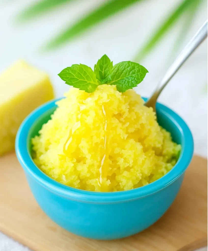 Shaved Pineapple Ice