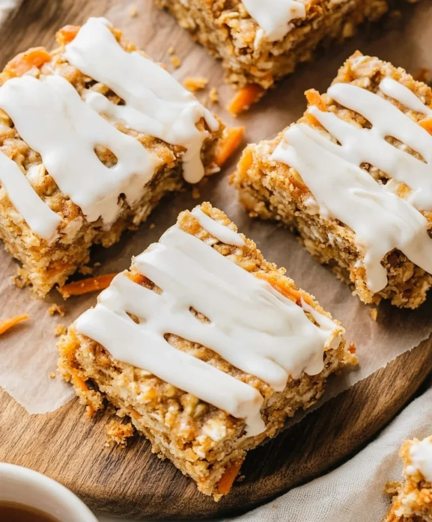 Healthy Carrot Cake Oatmeal