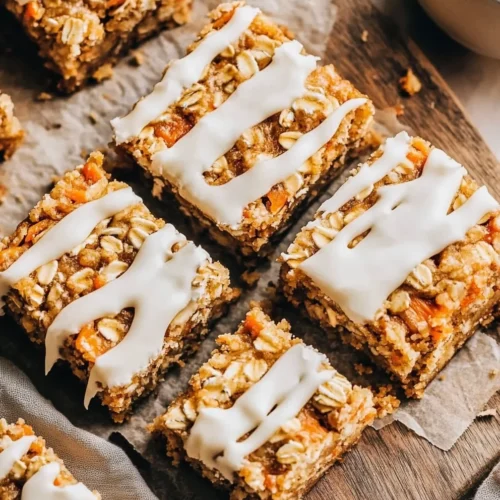 Healthy Carrot Cake Oatmeal