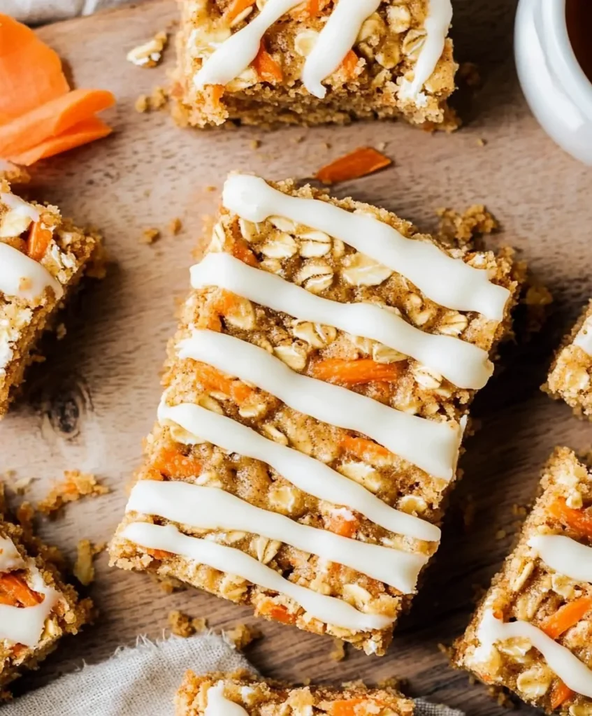 Healthy Carrot Cake Oatmeal
