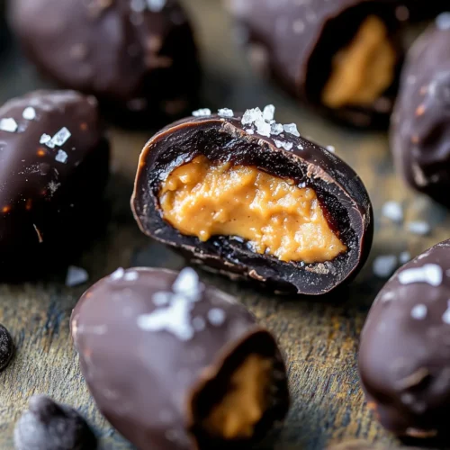 Chocolate Covered Stuffed Dates