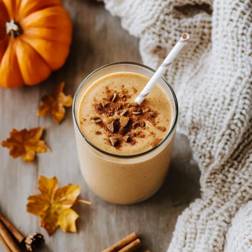 Healthy Pumpkin Spice Smoothie