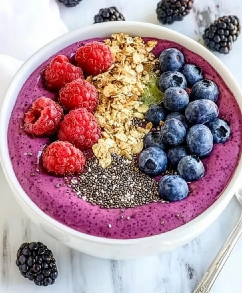 Triple Berry Smoothie Bowl