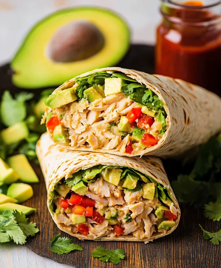 Spicy Tuna Avocado Wrap