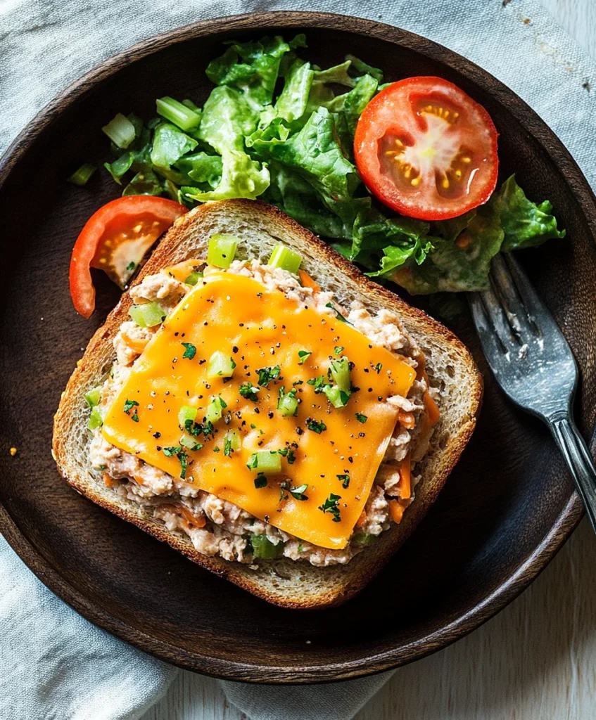 Tuna Melt Sandwich