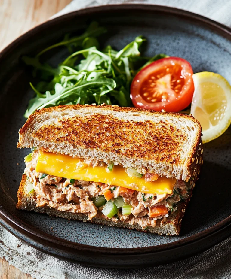 Tuna Melt Sandwich