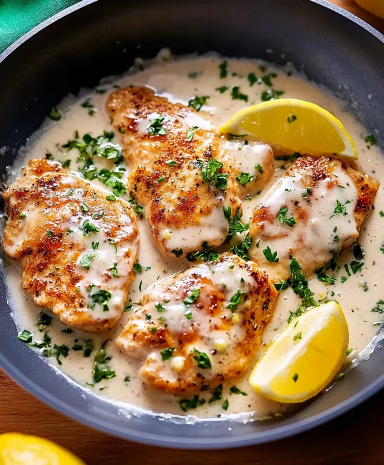 Creamy Lemon Skillet Chicken