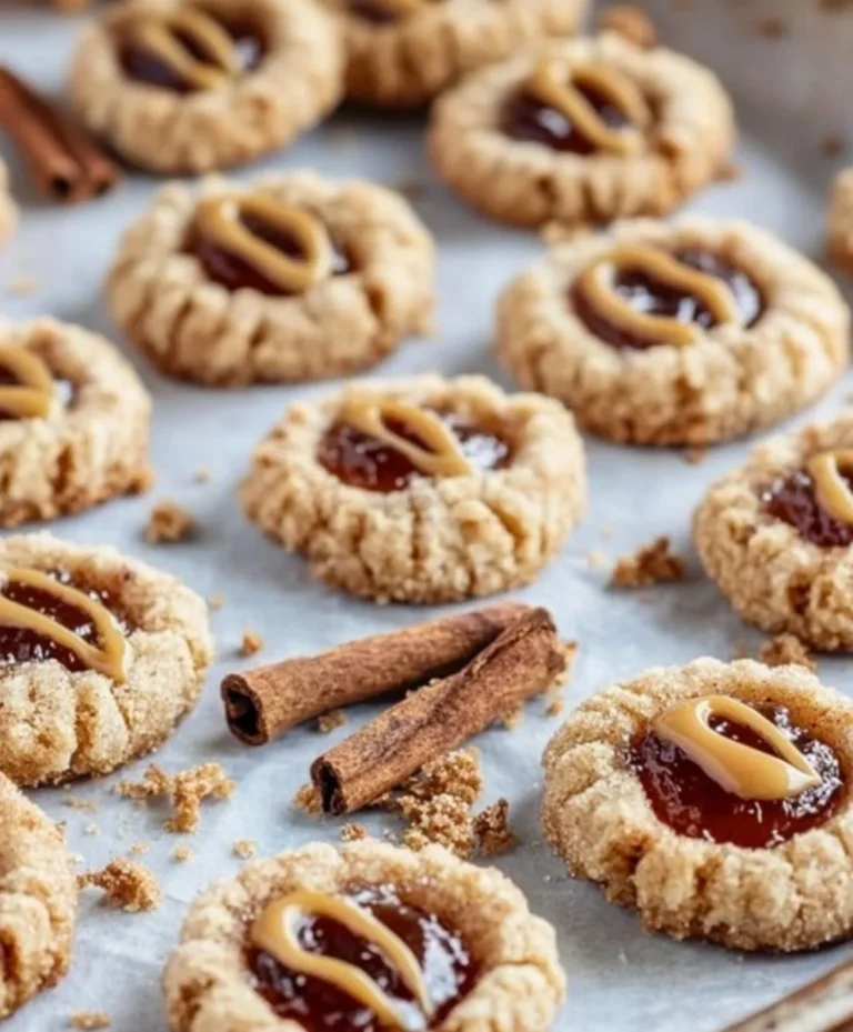 Apple Cinnamon Thumbprint Cookies