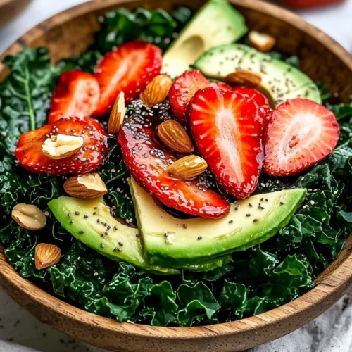 Strawberry Kale Salad