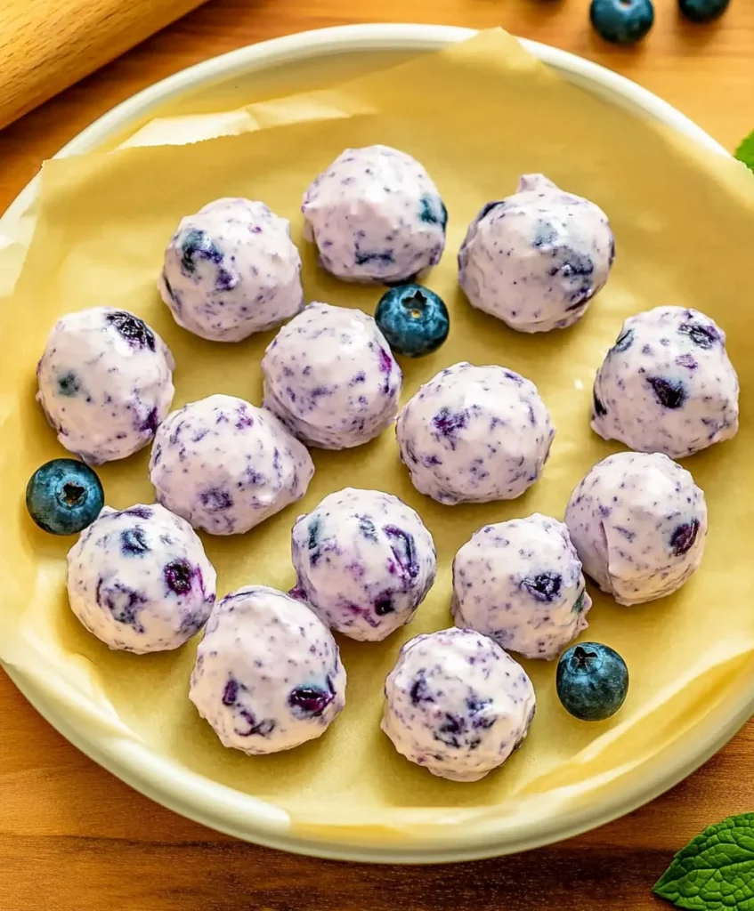 Blueberry Yogurt Bites