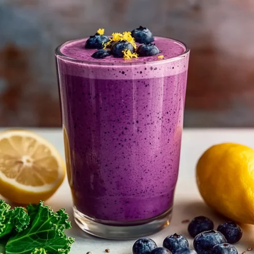 Anti-Inflammatory Lemon-Blueberry Smoothie