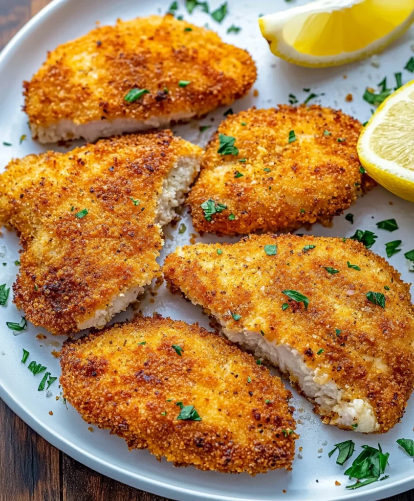 Baked Chicken Cutlets
