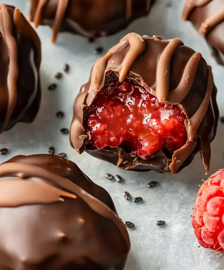 Raspberry-Jam Bites
