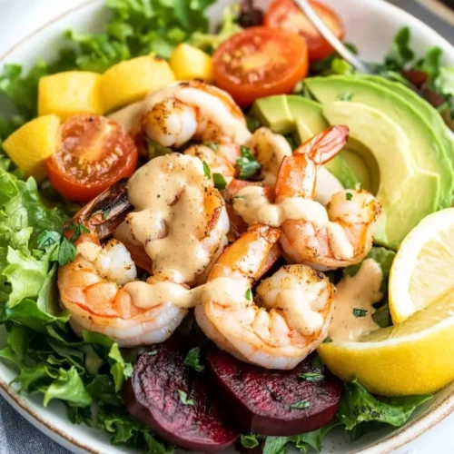 Grilled Shrimp Louie Salad
