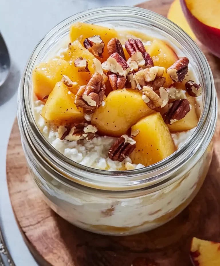 Cottage Cheese Snack Jar with Fruit
