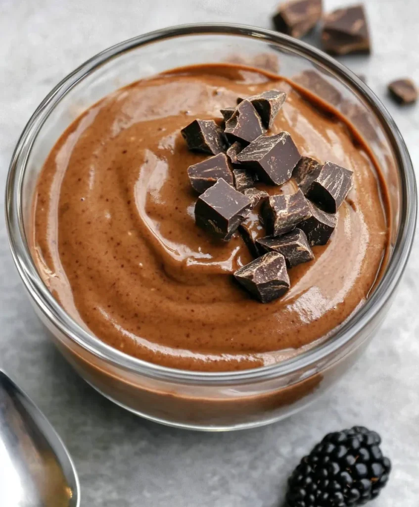 Healthy Chocolate Avocado Mousse