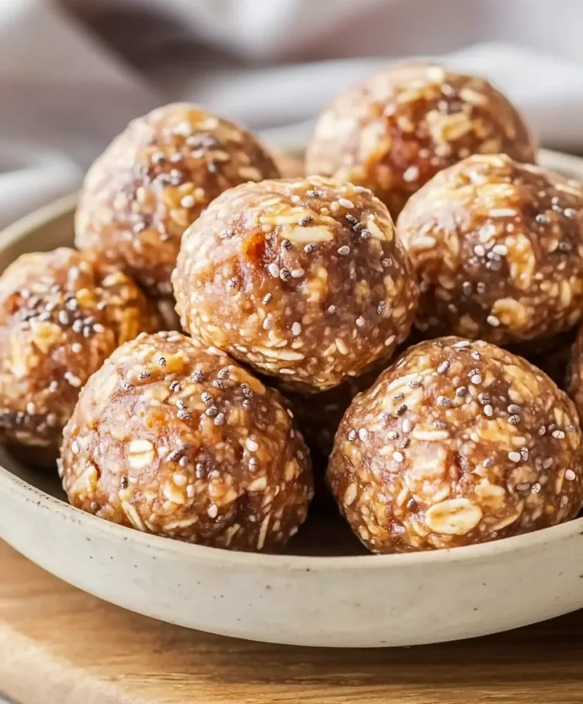 Energy Bites with Oats and Peanut Butter