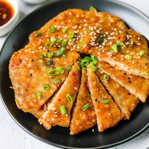 Vegan Kimchi Pancakes