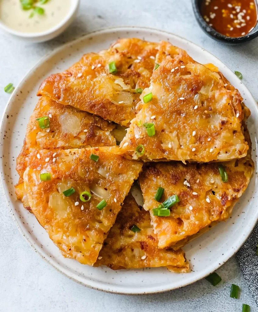 Vegan Kimchi Pancakes