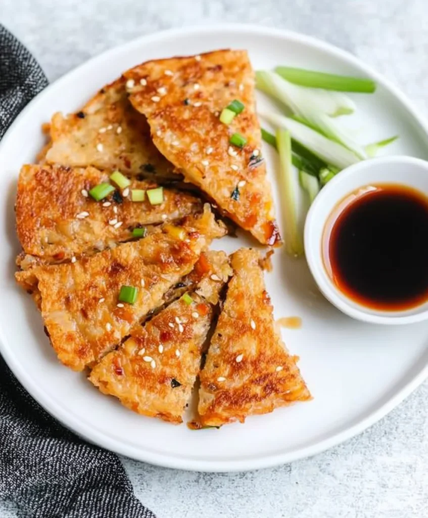 Vegan Kimchi Pancakes