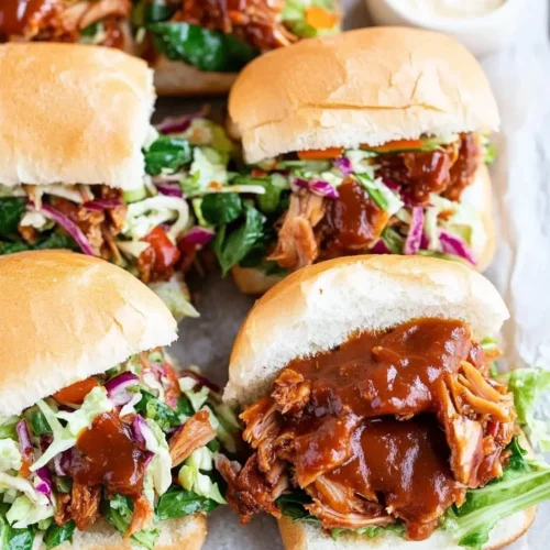 Vegan BBQ Jackfruit Sliders